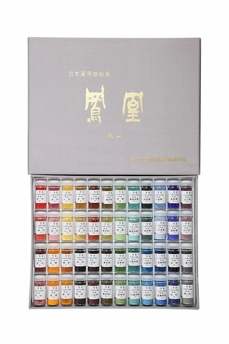 Japanese Painting Color Gofun Natural Mineral Pigments 48colors