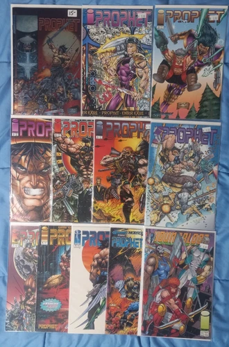 Prophet vol.1 #0,2,3,4,5,6,7,8,9,10 vol.2 #1 Chromium Youngblood #0 Avengelyne 1