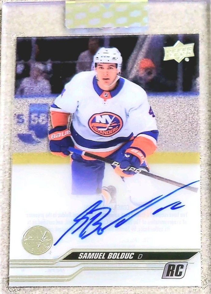 2023-24 Upper Deck Clear Cut - Samuel Bolduc #CC-BC - 1 of 1