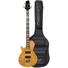 Sawtooth Americana Left-handed Heritage Series Natural Spalted Maple 4-string 24