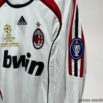 KAKA' #22 AC Milan Jersey 2006/2007 Long Sleeve Retro Vintage