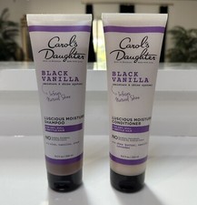 Carol s Daughter Black Vanilla Shampoo Conditioner Set 8.5OZ