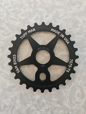 S&M Bmx Sprocket Tuffman 28 Tooth old Stock Brand New Never Used
