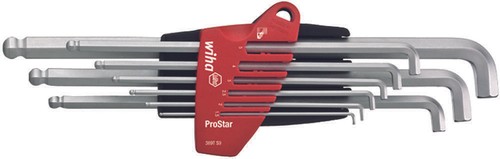 HEX KEY SETM STUBBY BALL END - 9 PIECE - 35480