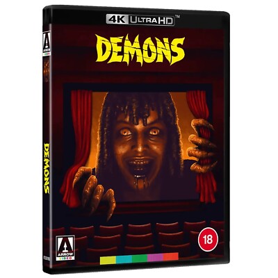 DEMONS [4K UHD Blu-ray] (1985) Arrow UK Exclusive Release Dario Argento 4K ONLY