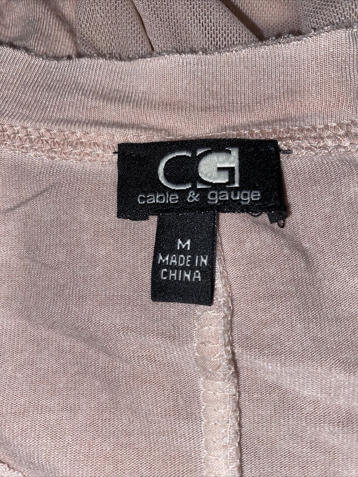 Cable & Gauge Blouse Women’s Medium Short Sleeve … - image 3