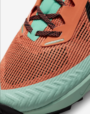 Size 6 - Nike Air Zoom Terra Kiger 8 Orange Trance Mint Foam  display picture 1