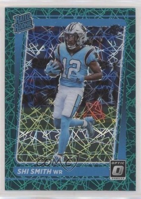 2021 Panini Donruss Optic Rated Rookie Green Velocity Prizm Shi Smith #292 0bt4