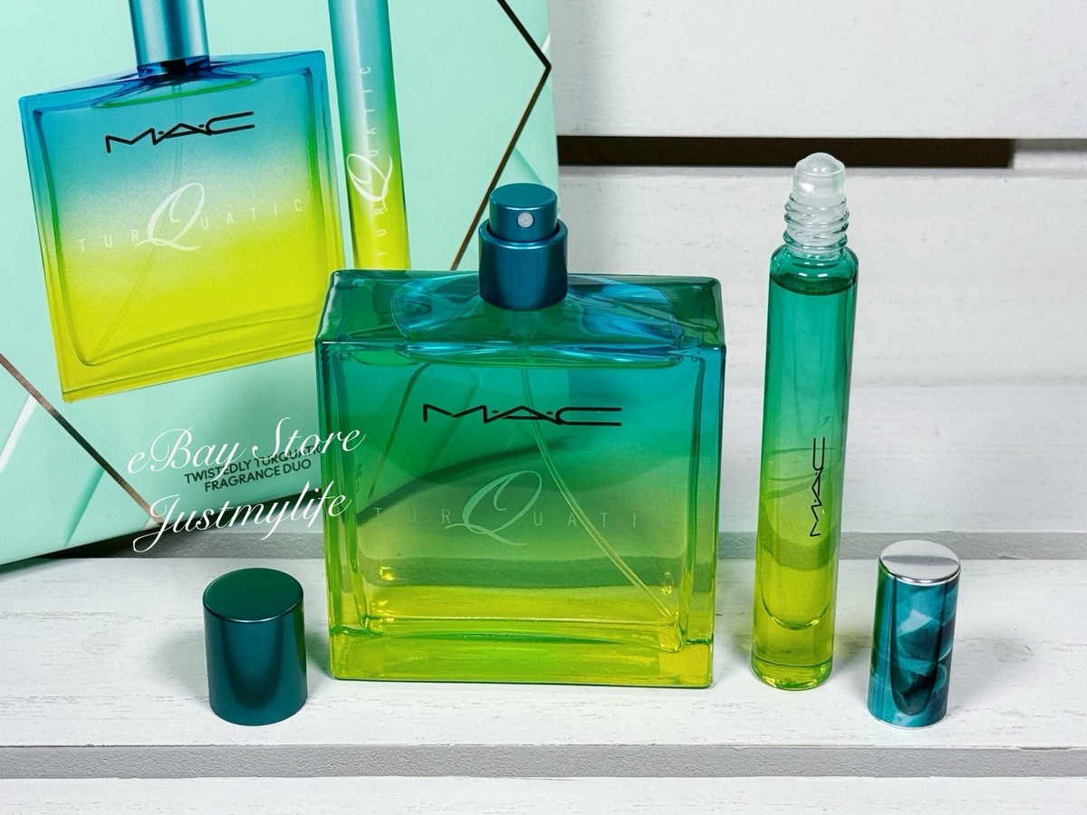 MAC Twistedly Turquatic Fragrance 2pcs Set, Large Size 96mL+