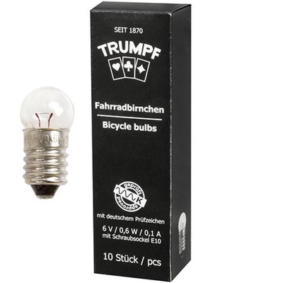 kein Hersteller Glühbirne Messingschlager Glühbirne 6V 0.6W - Ersatzlampen fü...