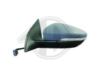Spiegel Links Grundiert 9-PIN FüR VW Passat CC 2008-2012