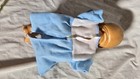 Vintage 1980s Newborn Anatomically Correct Girl Baby Doll Vinyl 12 1/2"  — photo 7