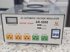 AR-5000 Automatic Voltage Regulator Seven Star Step Up or Down