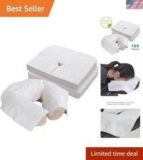Disposable Face Cradle Covers Medical-Grade, Ultra Soft, Luxurious, Non-Sti...