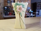 Vintage McCoy Pottery Blossomtime Pink Fower 6 1/2" Vase!