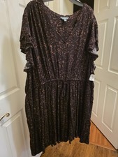 Leopard print dress size 2X or 4X