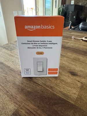 Amazon Basics Smart 3 Way Switch Works with Alexa NEW In Box