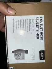 Orbit 1-Outlet Hose Faucet Dial Timer, Irrigation Conserve Water  New Open box