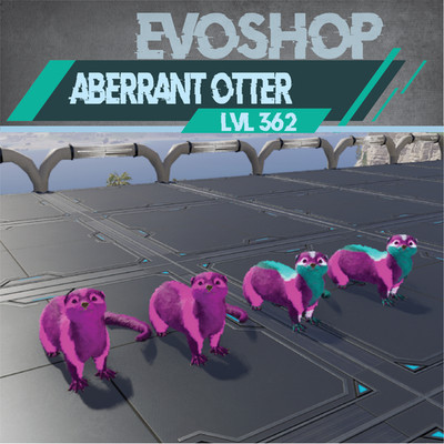 Ark Survival Ascended - 100% imprinted Aberrant Otter - PvE