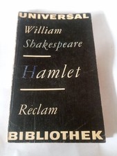 William Shakespeare Hamlet Reclam 1978 Leipzig Beschriftet TB