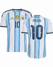 2026 World Cup Argentina Lionel Messi #10 Soccer Jersey Size S PLAYER AU EDITION