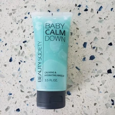 Beauty Society Baby Calm Down Calming And Hydrating Masque 3.5 fl oz NEW