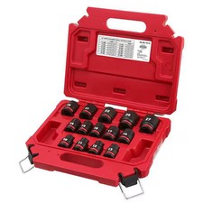 Milwaukee Tool 49-66-7013 14 Pc. Shockwave Impact Duty 1/2 In. Drive Metric