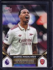 2025/26 Topps NOW Gabriel Magalhães Fan Team Of The Season Arsenal