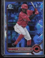 2022 Bowman Sapphire Edition Michel Triana