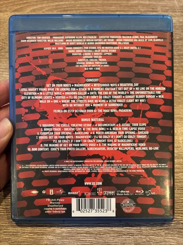 360° at the Rose Bowl [Blu-Ray] by U2 (Blu-ray Disc, Jun-2010, Universal Island - Picture 2 of 4