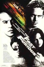 The Fast And The Furious - Movie Poster (Regular Style) (Size: 23" x 35")