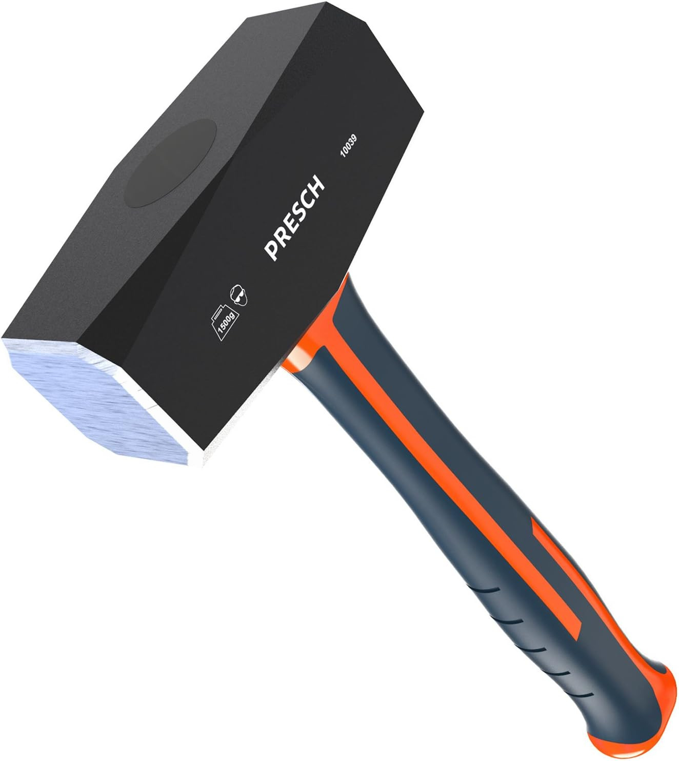 Martello Mazzetta 1,5 kg DIN 6475 - Manico Fibra di Vetro Ergonomico