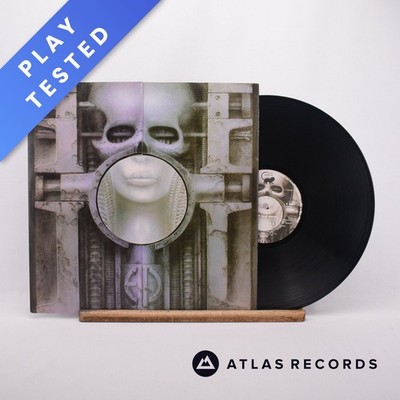 Emerson, Lake & Palmer Brain Salad Surgery LP Album Vinyl Record K 53501 - EX/EX