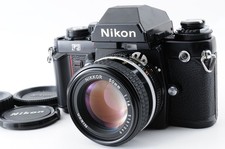 Near MINT Nikon F3 Eye level 35mm Film Camera Ai-s 50mm f1.4 Lens JAPAN 137