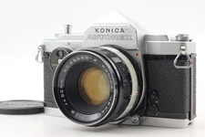 [Near MINT] Konica Autorex Full Half Frame Film Camera 52mm f/1.8 Lens JAPAN