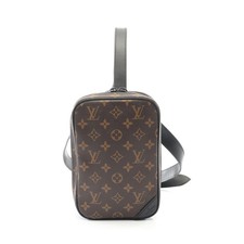 LOUIS VUITTON Utility Side Bag Monogram Solar Ray Waist Bag PVC Leather #RC2497