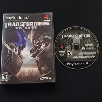 Transformers: The Game (Sony Playstation 2, PS2) No Manual