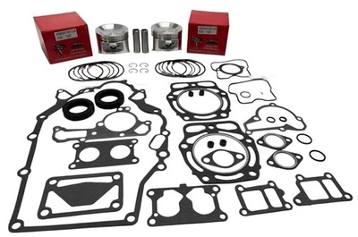 PERFORMANCE SAW SUPPLY REBUILD KIT TWO .020" OVERSIZE PISTON & GASKET SET FITS KAWASAKI FD620D, FD621D