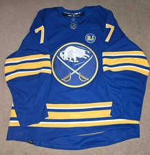 JJ Peterka Buffalo Sabres 2023/24 Game Worn Used Jersey