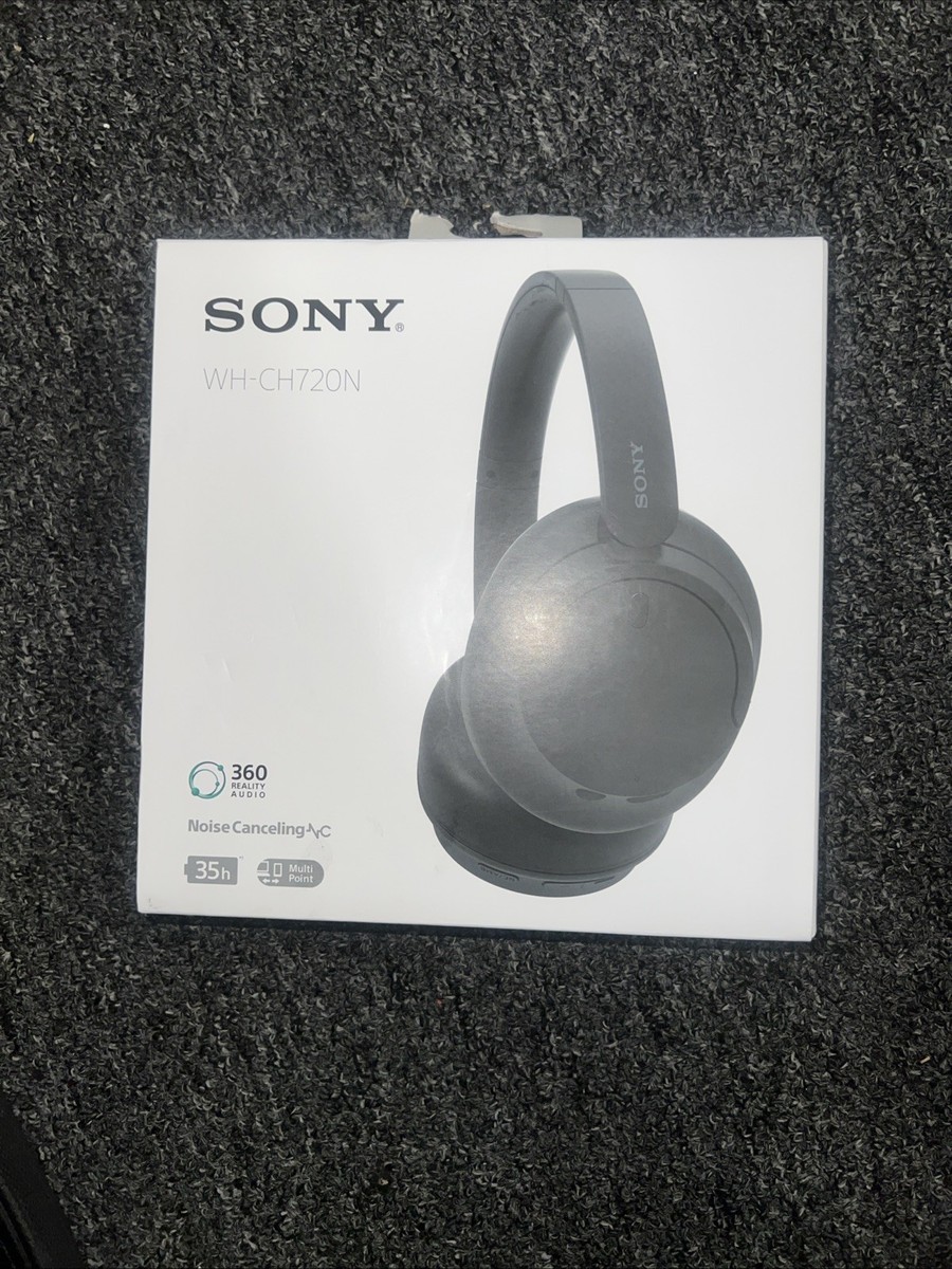 Sony WH-CH720N Wireless Over-Ear Headphones - Black for sale