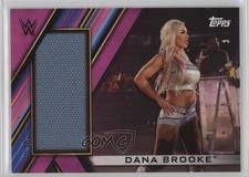 2020 Topps WWE Women's Division Superstar Mat Relics Pink 30/150 Dana Brooke 4g8
