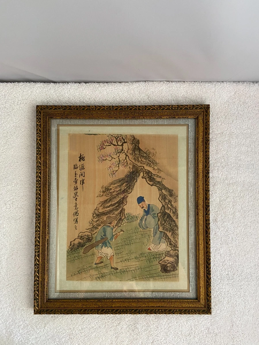 Antique Chinese Frame In Antique Chinese Paintings & Scrolls for