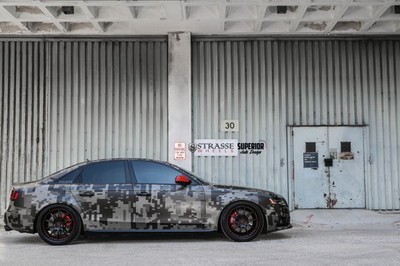 Cars strasse wheels audi s4 superior auto design Art Print Poster 11x17