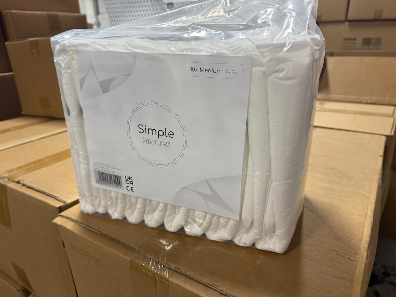 ABUniverse Simple Daytime Adult Diapers Medium