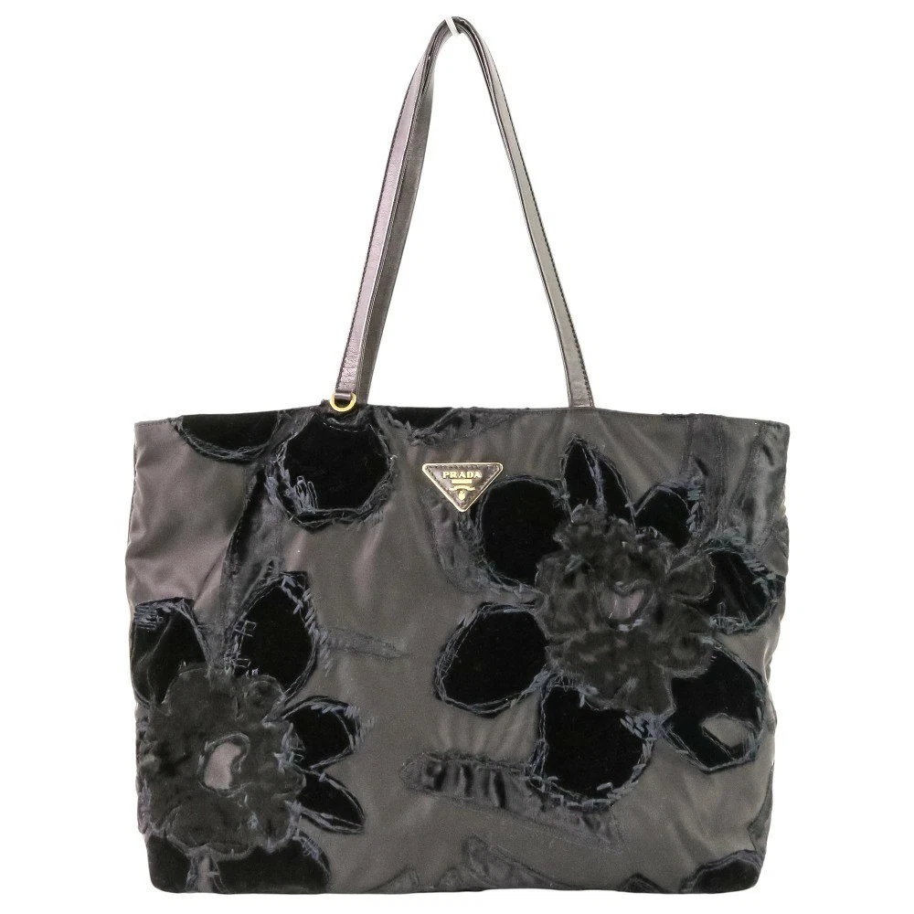 PRADA Black Floral Bags & Handbags for Women for sale | eBay