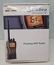 Cobra MARINE MR HH350 FLT  Floating VHF Radio Grey Waterproof Handheld VHF Radio