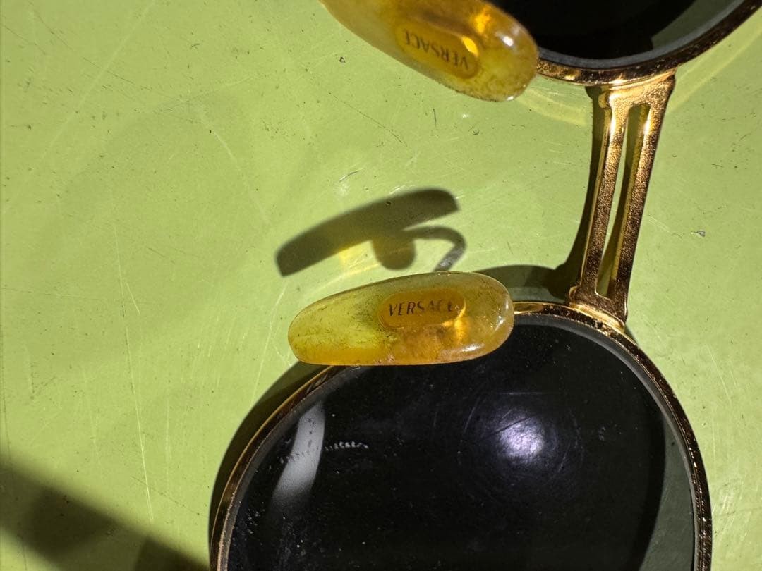 GIANNI VERSACE MOD S63 Col 18L Gold Vintage Sunglasses Japan thumbnail 6