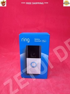 **BRAND NEW**Ring BATTERY Plus Smart Wifi Video Doorbell with Head-to-Toe View