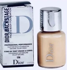 Dior BackStage 5ml Face & Body Foundation Mini 0.16 oz Color 1N - New In Box