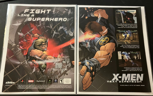 Marvel's X-Men: Next Dimension - Vintage Gaming Print Ad / Wall Art / Poster